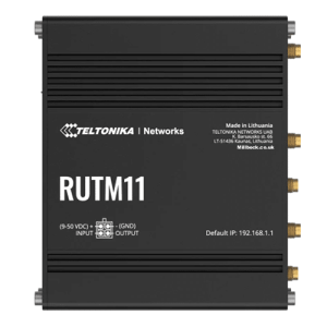 Teltonika RUTM11 CAT6 LTE 4G Router with WiFi5 and GNSS